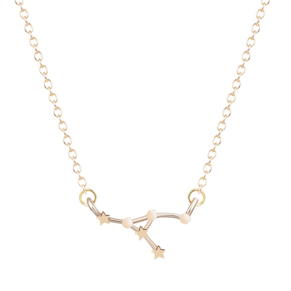 Jewelry - 18K Gold Cancer Zodiac Constellation Necklace